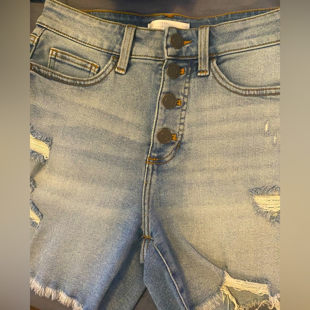 - Lauren Conrad Jean shorts sz 2